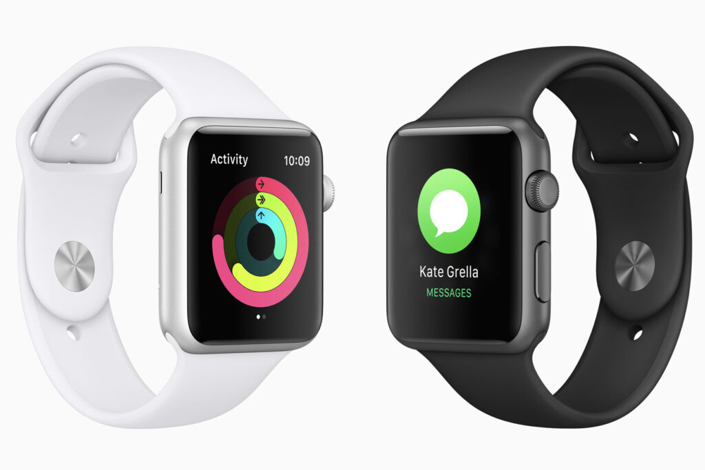 Apple Watch Series 1 Black and White